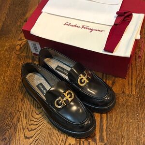 Salvatore Ferragamo platform loafer